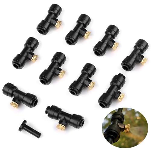 21点セットミストノズル 散水 噴霧ノズル ミスト散水ノズル 散水用具 ミストノズル 屋外冷却システム適用 ドリップ灌漑システム散水用具 点滴灌 | 