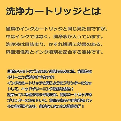 IC6CL80L (BK/C/M/Y/LC/LM)-6色セット洗浄インクカートリッジに入れ替えてヘッドクリーニングを行うだけ プリンターの目詰ま |  | 04