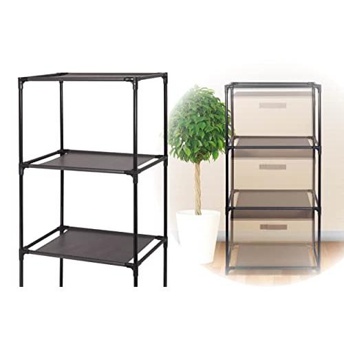 ハック オープンシェルフ ブラック 組立時:W43×D28.5×H94.5cm 3321 |  | 02