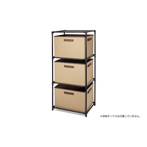 ハック オープンシェルフ ブラック 組立時:W43×D28.5×H94.5cm 3321 |  | 05