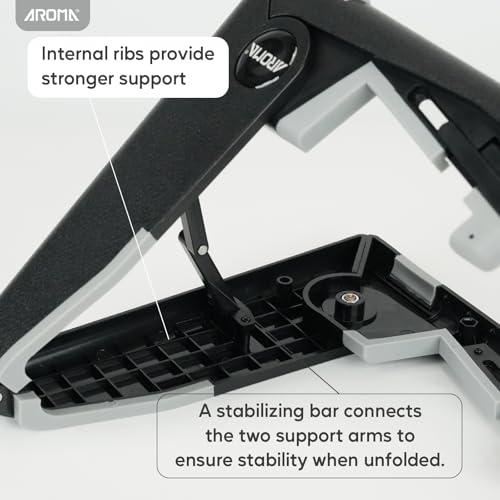 Aroma 折りたたみ式 ウクレレ スタンド 小型楽器対応 クラシックAフレーム構造 高さ調整可能 すべり止めベース付き ウクレレ マンドリン |  | 03