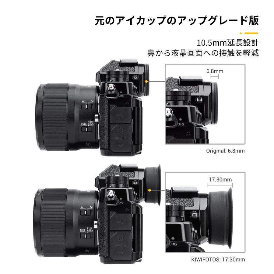 アイカップ 延長型 Nikon DK-33 アイピース 接眼目当て ニコン