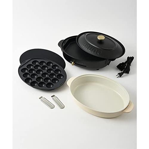 BRUNO ブルーノ オーバルホットプレート 本体 プレート3種 たこ焼き 深鍋 平面 ブルーグレー Blurgrayおしゃれ かわいい これ1 |  | 08