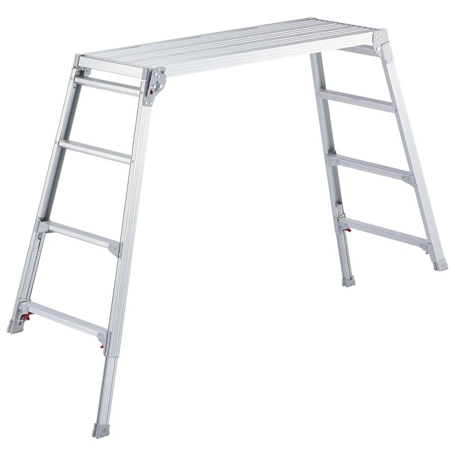 長谷川工業Hasegawa 脚部伸縮天板幅広足場台 DRSW-1200c 1.01~1.23m 176802020年モデル |  | 01