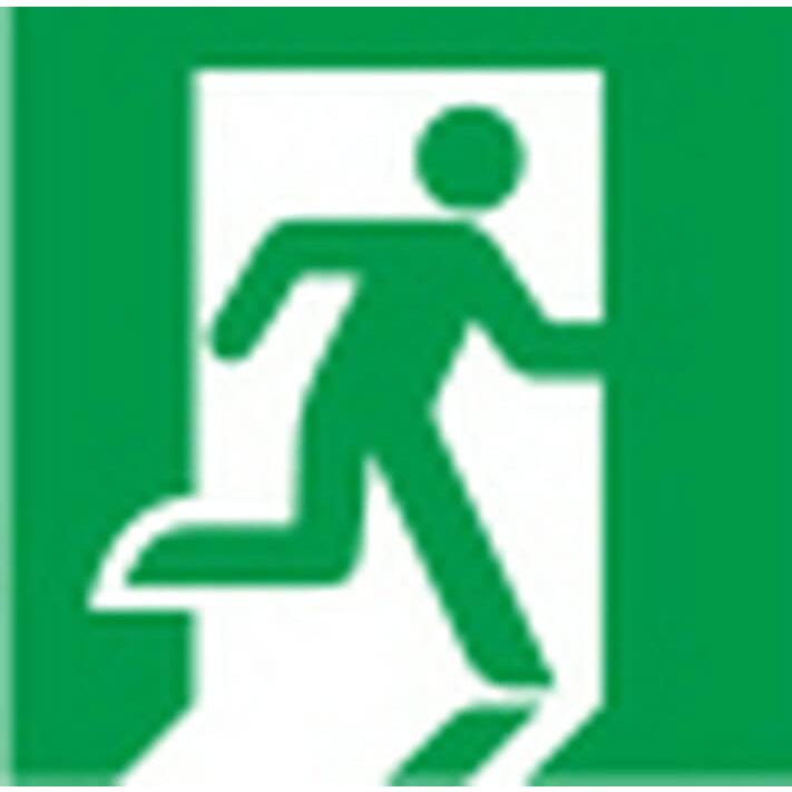 東芝ライテック LED避難口誘導灯用表示パネル Ｃ級高輝度避難口表示板 ET-10701 | 