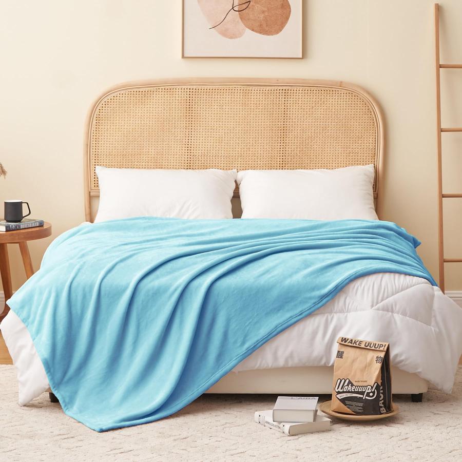 ブランケット 夏用 シングル - 柔らかい タオルケット 洗える マイクロファイバー 軽量 もふもふ フランネル 膝掛け ひざ掛け - 静電防止 |  | 07