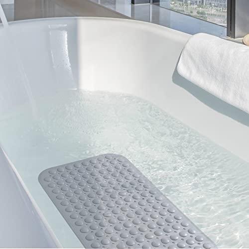 Toski 浴槽すべり止めマット TPE製 お風呂 滑り止めマット 浴槽 吸盤付き 40×70cm 滑り止めマット 柔軟快適 転倒防止 防カビ |  | 04