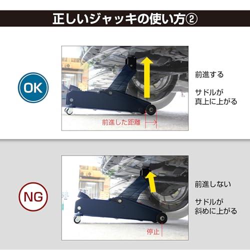メルテックmeltec 車用 油圧フロアージャッキ 3t スーパーハイリフト 最高値/最低値 530/148mm Meltec FA-31 |  | 07