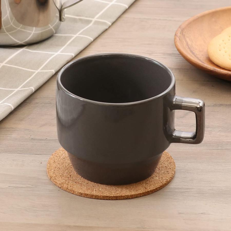 マグカップ　確認用 マグカップ 200ml ライン 陶器 日本製 （ 電子レンジ対応 食洗機