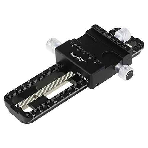 【互換品】 Haoge MFR-180 マクロフォーカシングレールラックスライダー 精密フォーカススタッキングスタックノダルスライド マクロクローズア |  | 01