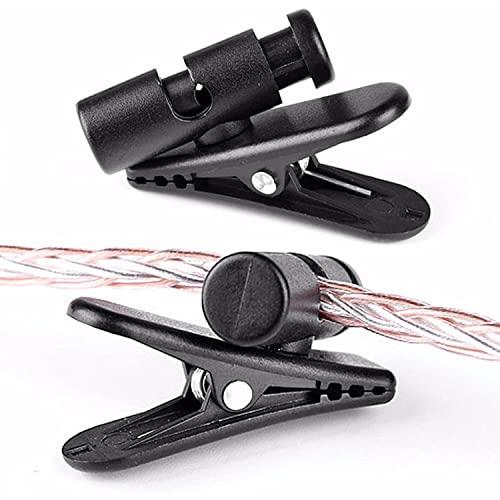ZHEJIA イヤホンクリップ 携帯クリップ アクセサリー 5個入 2.5-4.0mm ケーブル整理 固定 360度回転可能 ヘッドホンマイクク |  | 02