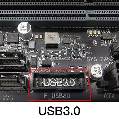 EZDIY-FAB USB 3.0（3.1 Gen 1）内部（19ピン）ヘッダーからUSB 3.1 / 3.2 Type-C（20ピン）A-Ke |  | 03