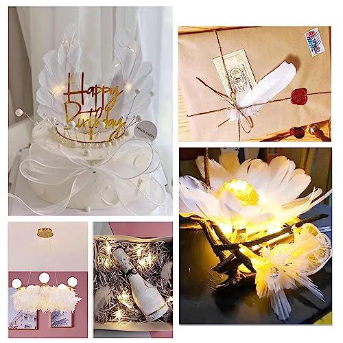 GOODCHI 羽シャワー ガチョウの羽 飾りフェザー DIY装飾小物 誕生日 結婚式 パーティー飾り 帽子 バッグ ドリームキャッチャー アク |  | 06