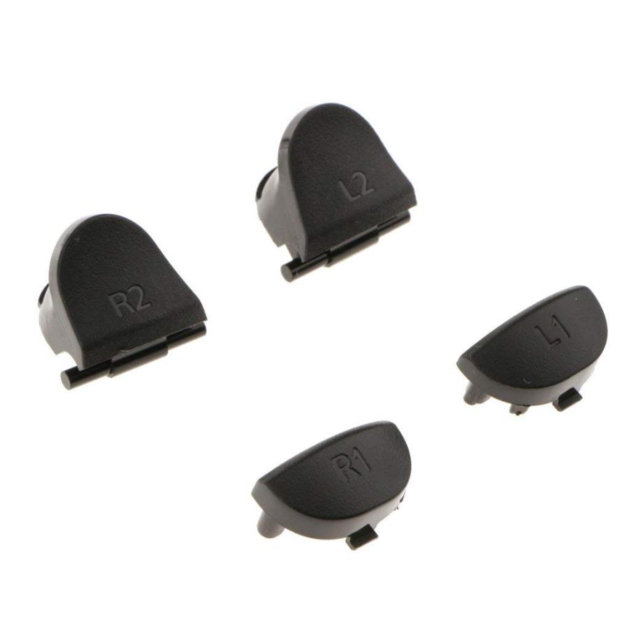 YFFSFDC PS4用 交換ボタン L1 R1 L2 R2 トリガー スプリング ボタン サムスティック コントローラー PS4対応 PS 4 |  | 02
