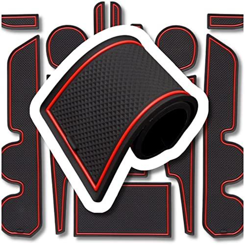 COLORBIRD ライズ ロッキー ラバーマット ノンスリップマット アクセサリー 車種専用設計 パーツ トヨタ ダイハツ 赤 | 