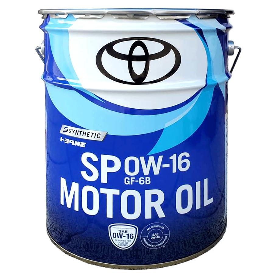 TOYOTA純正モーターオイル SP 0W-16 20L 08880-14403 | 