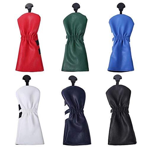 ヘッドカバー ウッドカバー ウッド用 FW 防水仕様 変換ダグ付き 単品 無地 黒 |  | 01