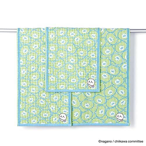 ちいかわChiikawa ポシェット バスタオル グリーン ガーゼパイル 可愛い 41-1073300 約60×120ｃｍ |  | 01