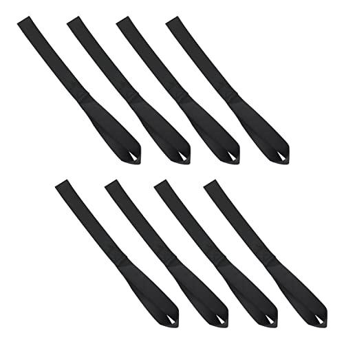 ZHEJIA タイダウンストラップ 8個セット 荷締めベルト 荷物ベルト タイダウンベルト ソフトループ 固定ベルト 多用途 梱包 自転車 バイ | 