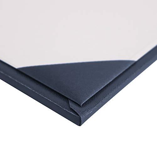 GraduationMall 感謝状 卒業証書・賞状ファイル 二つ折り 紙 A4判 紺 |  | 04