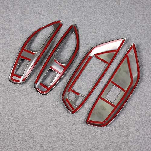 RUIQ トヨタ 新型 ヤリス 10系/ヤリス クロス 専用 内装 ドア ウィンドウ ボタン スイッチ パネル カバー ガーニッシュ Toyot |  | 04