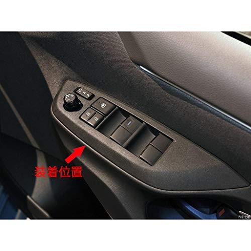 RUIQ トヨタ 新型 ヤリス 10系/ヤリス クロス 専用 内装 ドア ウィンドウ ボタン スイッチ パネル カバー ガーニッシュ Toyot |  | 05