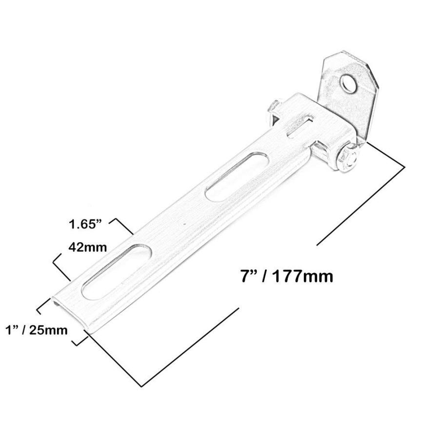 Karun ソロシートスプリングブラケットキット ハーレースポーツスターボバーチョッパーカスタム対応 ブラック03 |  | 03