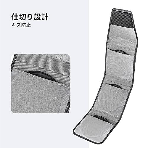 K&F Concept フィルターケース 3枚用 フィルター径82mm対応 円形 カメラ 一眼レフ フィルターレンズケース ポーチ 防水 防塵 |  | 02