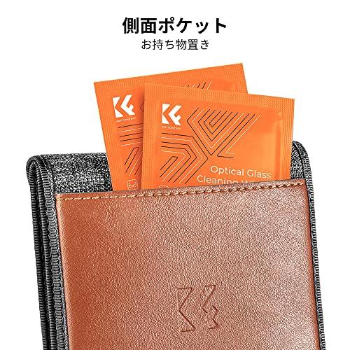 K&F Concept フィルターケース 3枚用 フィルター径82mm対応 円形 カメラ 一眼レフ フィルターレンズケース ポーチ 防水 防塵 |  | 06