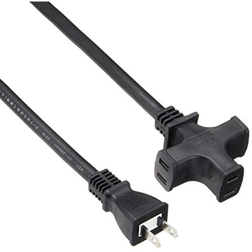 NICOHニコー ソフト延長コード 10m 15A 3個口 合計1500Wまで ブラック NCT-1510BK 耐トラッキングカバー付 |  | 01