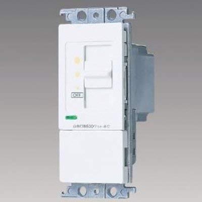 パナソニックPanasonic 埋込調光スイッチB 白熱灯用500W スライド式 ホワイト AC100V 500W WT57615WK | 