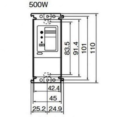 パナソニックPanasonic 埋込調光スイッチB 白熱灯用500W スライド式 ホワイト AC100V 500W WT57615WK |  | 01