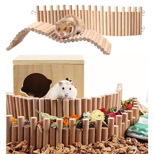 ハムスター はしご ハムスターおもちゃ 小動物用 おもちゃ 木製 天然木 無添加 無着色 安全 健康 ストレス解消 運動不足解消 モルモット ハ |  | 06