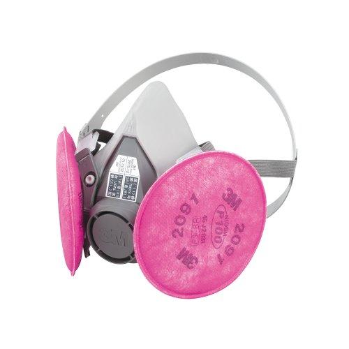 3M 取替え式防じんマスク 2091 ミディアム 3M取替え式防じんマスクミディアム国家検定合格6000/2091-RL3M