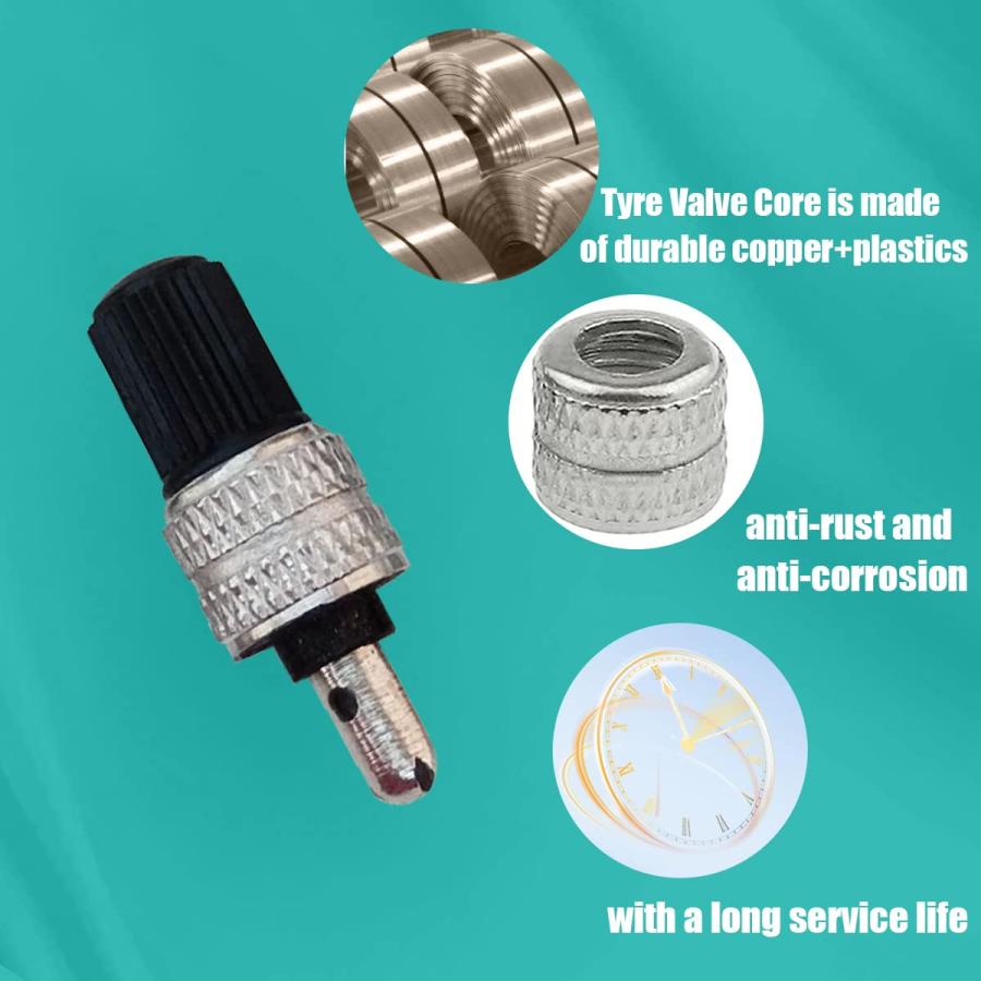 自転車バルブ 15個セット バルブ 便利な 空気長持 空気入れが軽い 虫ゴム不要 英式 スーパーバルブ アルミ合金製キャップ 交換簡単 自転車用 |  | 02