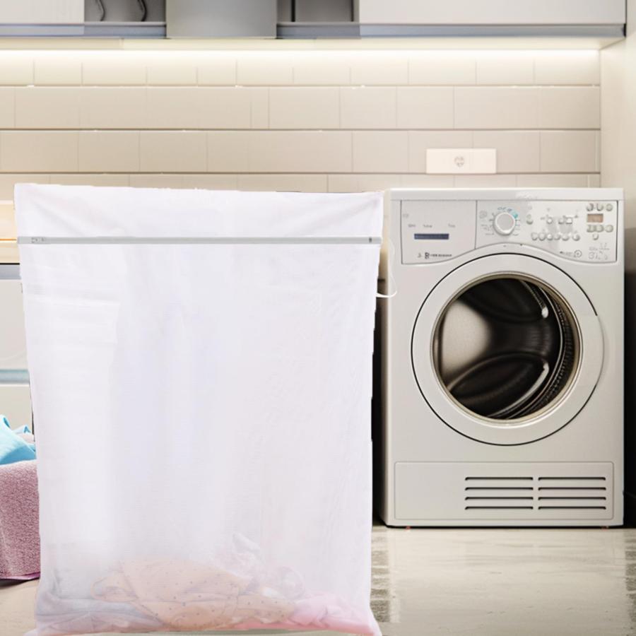 Kimmama メッシュ洗濯バッグ超大型洗濯機用洗濯バッグキルト、カーテン用洗濯バッグ90×110cm |  | 04