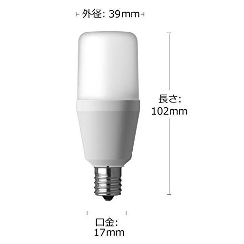 パナソニック LED電球 口金直径17mm 電球60W形相当 電球色相当6.4W 一般電球・T形タイプ 密閉器具対応 LDT6LGE17ST6 |  | 03