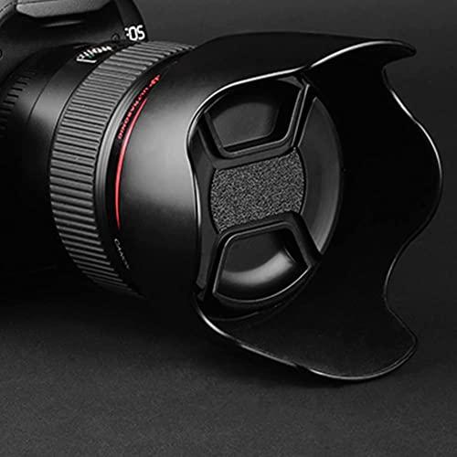 55mmレンズキャップ 3個セット 脱落防止フック付き55mm レンズプロテクトキャップ ワンタッチ式 55mm |  | 06