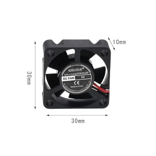 PENGLIN 4PCS 3010 冷却ファン 5V 小型ファン 30mm X30mm X 10mm 3Dプリンタ 部品の冷却用 DCファン サ |  | 01