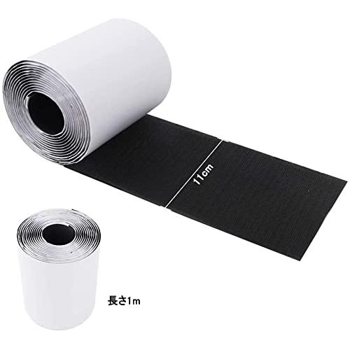 面ファスナー 両面テープ付き ベルクロ 強力 粘着力強い オス メス 防水 耐熱 DIY用 網戸用 車用 業務用 工業用 幅11cm 長さ1m |  | 02