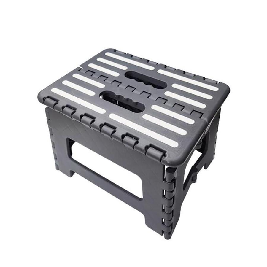 GOODCHI 折り畳み 踏み台 低い ステップ 台 車 乗り降り 折り畳み台 13cm コンパクト収納 省スペース 洗車 玄関 トイレ 用 白 | 