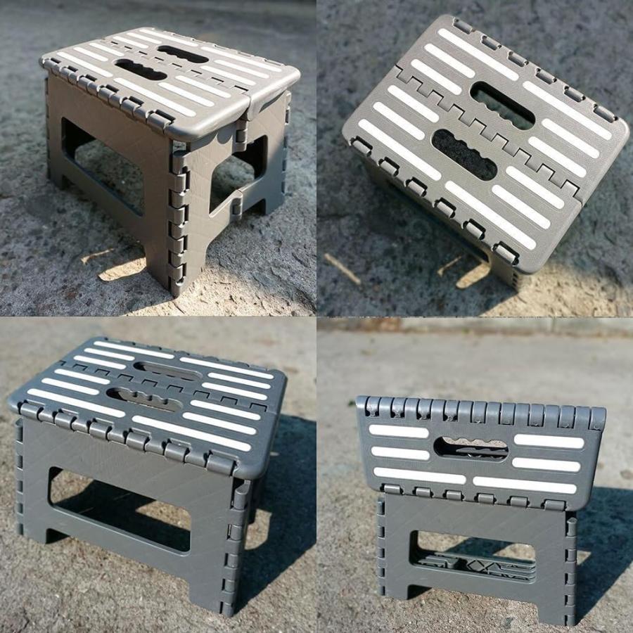 GOODCHI 折り畳み 踏み台 低い ステップ 台 車 乗り降り 折り畳み台 13cm コンパクト収納 省スペース 洗車 玄関 トイレ 用 白 |  | 05