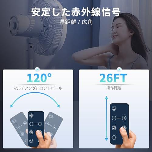 【互換品】 GUIUG 扇風機リモコン for Yamazen 山善サーキュレーター扇風機 YLX-AED30NV 対応 |  | 03