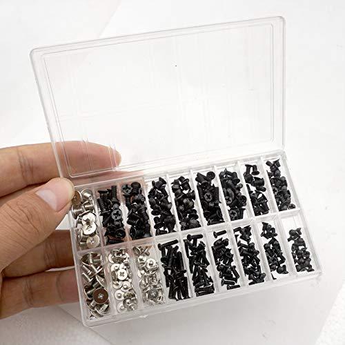 AkuolyノートPC用ネジ HDD M.2 SSD 固定用平ネジセット 収納ケース付き M2 M2.5 M3交換用ノートパソコンねじ計355本 |  | 04