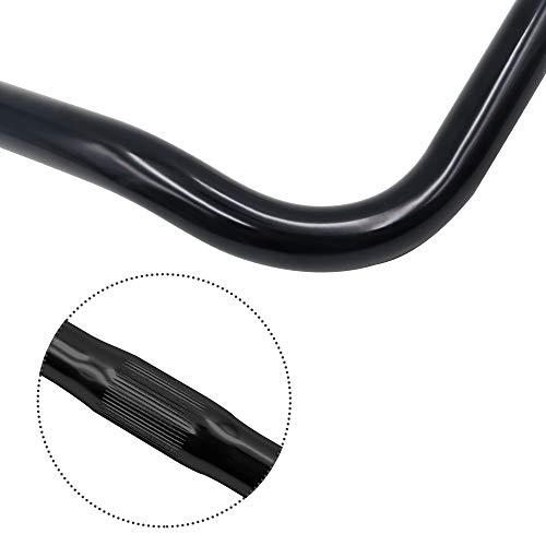 SENQI 自転車 ロードバイク用 ハンドルバー ブルホーンスタイル 曲げハンドルバー アルミニウム合金 2色 ブラック |  | 03