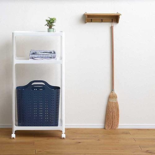 サンカ サンバッサ やわらか素材のソフトバスケット スリムなかたちですっきり収納 L ディープブルー ドット穴が小さく衣類が傷つきにくい 軽量 |  | 06