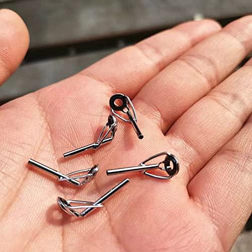 YINKE トップガイド ロッドガイド 18個セット 内径1.0mm/1.2mm/1.4mm/1.6mm/1.8mm/2.0mm ステンレス 釣り竿穂先 交 |  | 04