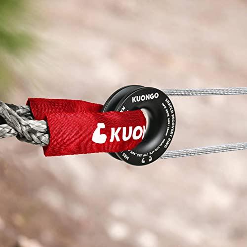 ソフトシャックル合成ロープ 2点セット 11mm*50cm 16330KG 破断強度 合成繊維 高強度 汎用牽引 収納袋付き オフロード 海洋 |  | 04