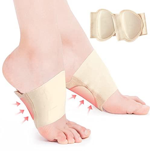 扁平足 サポーター 土踏まず 2023新型 足用アーチサポーター 足裏 保護パッド ラテックスクッション内蔵 足裏サポーター 快適 足の甲 土踏 | 