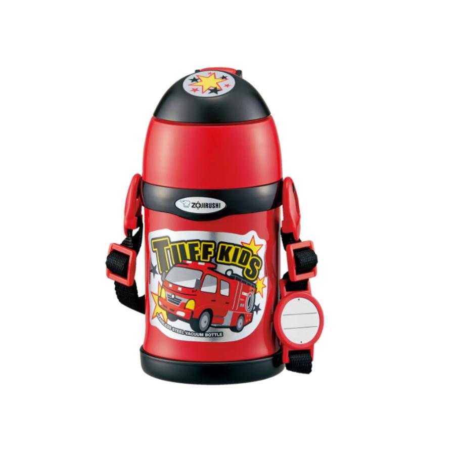 象印マホービン(ZOJIRUSHI) 水筒 ステンレス クール キッズ スポーツ ボトル 2 WAY ストロー & コップ タイプ 450ml レッド | 象印